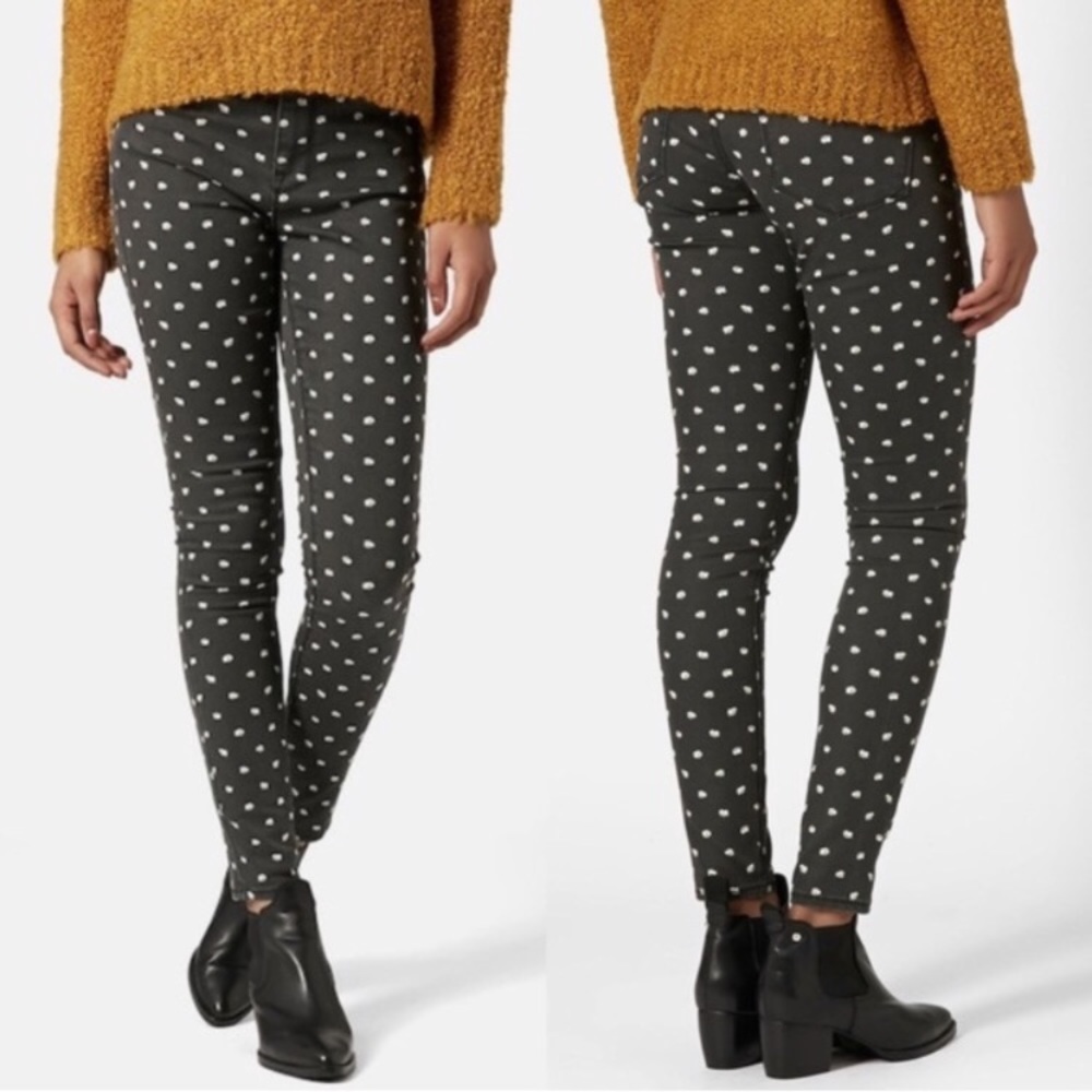 3/$25 Topshop Leigh Daisy Jeans Size 28